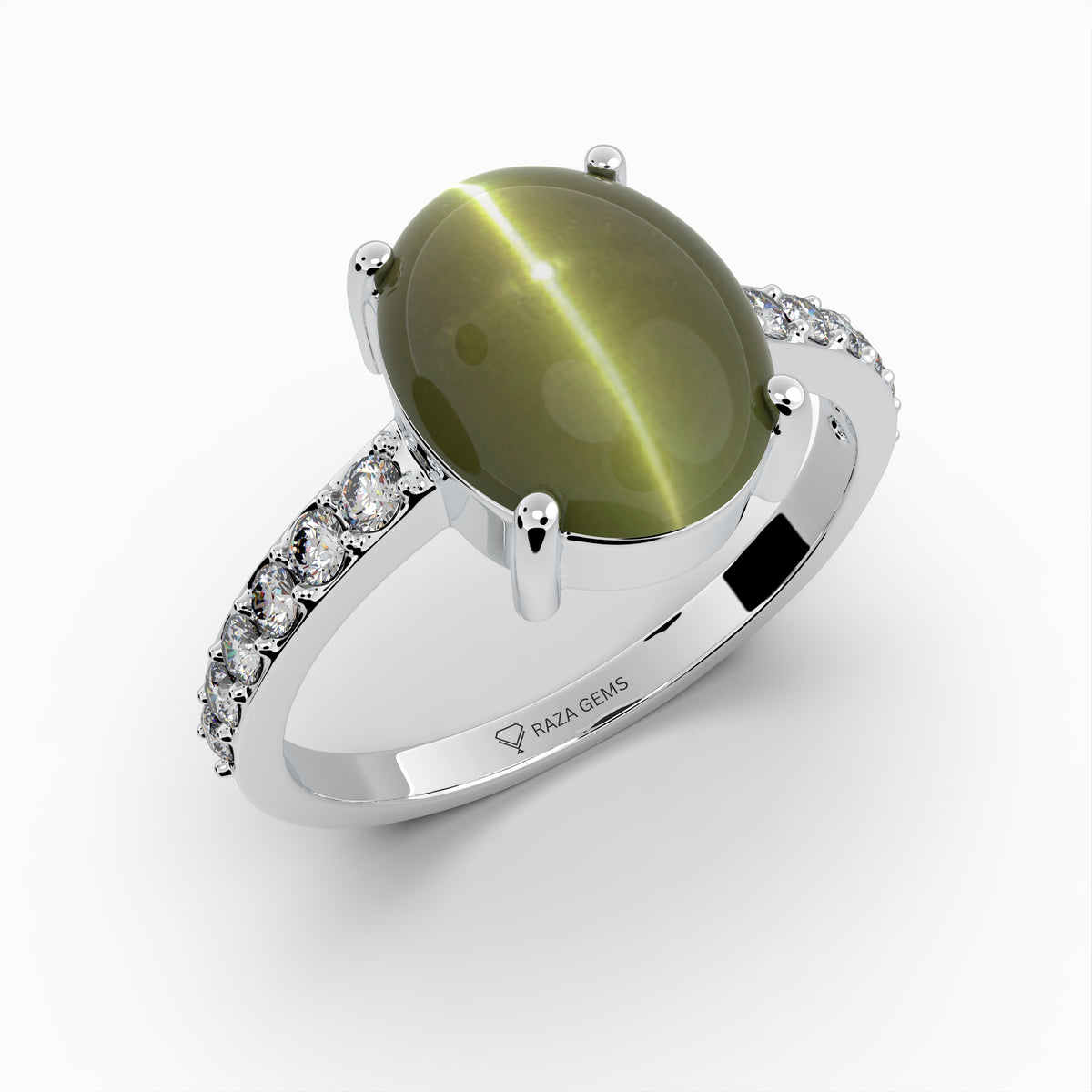 Alexandrite Cats Eye Ring