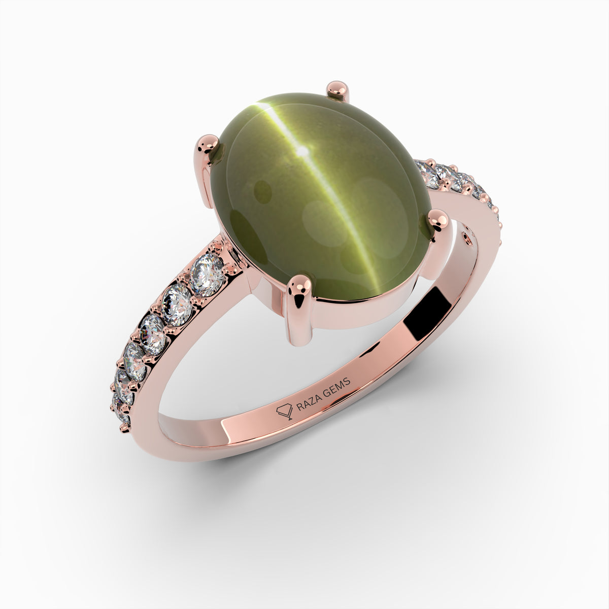 Alexandrite Cats Eye Ring