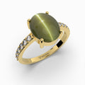 Alexandrite Cats Eye Ring