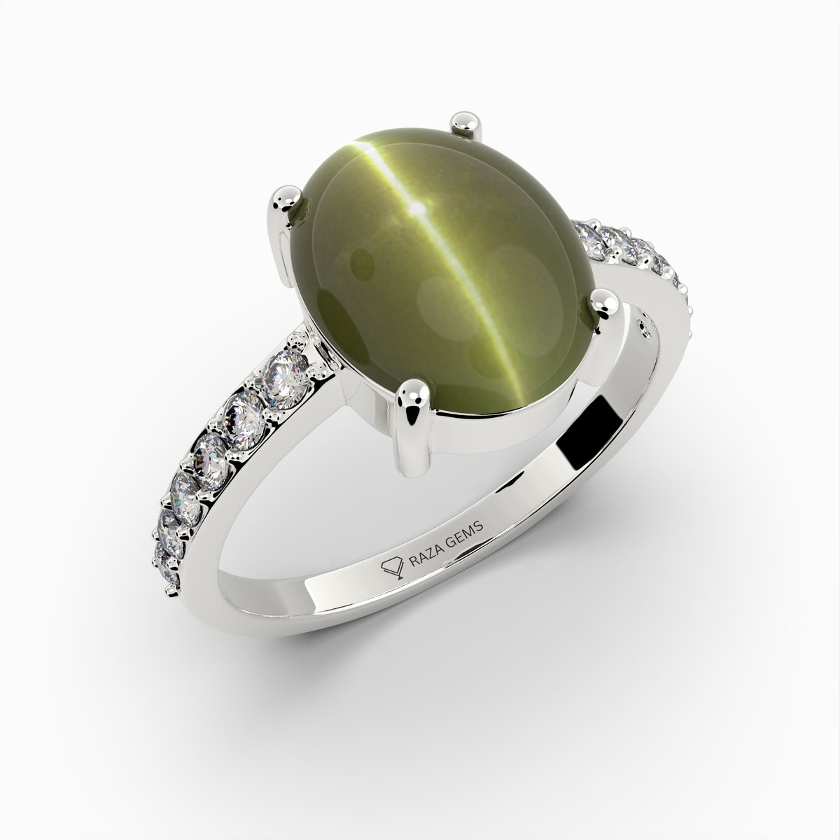 Alexandrite Cats Eye Ring