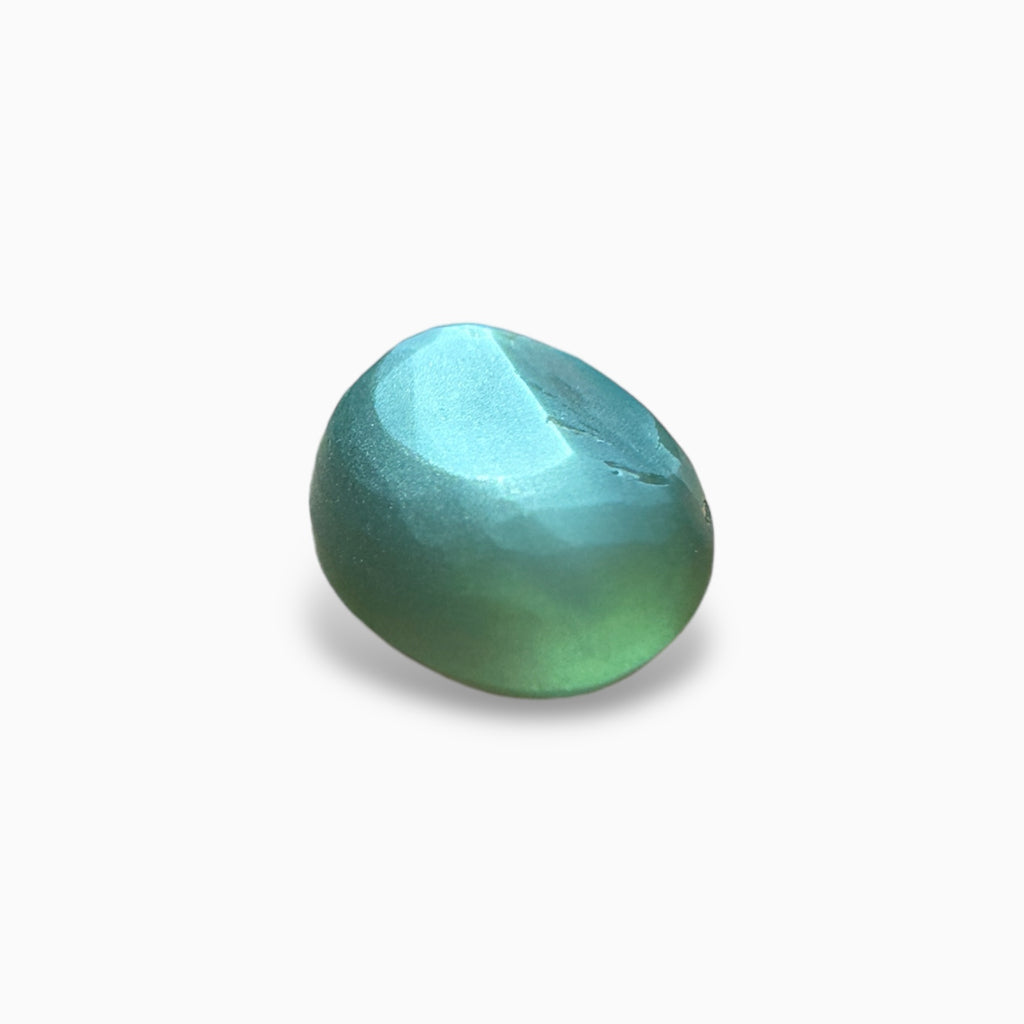 Alexandrite Cats Eye Stone 4.48 Carats Natural Color Change