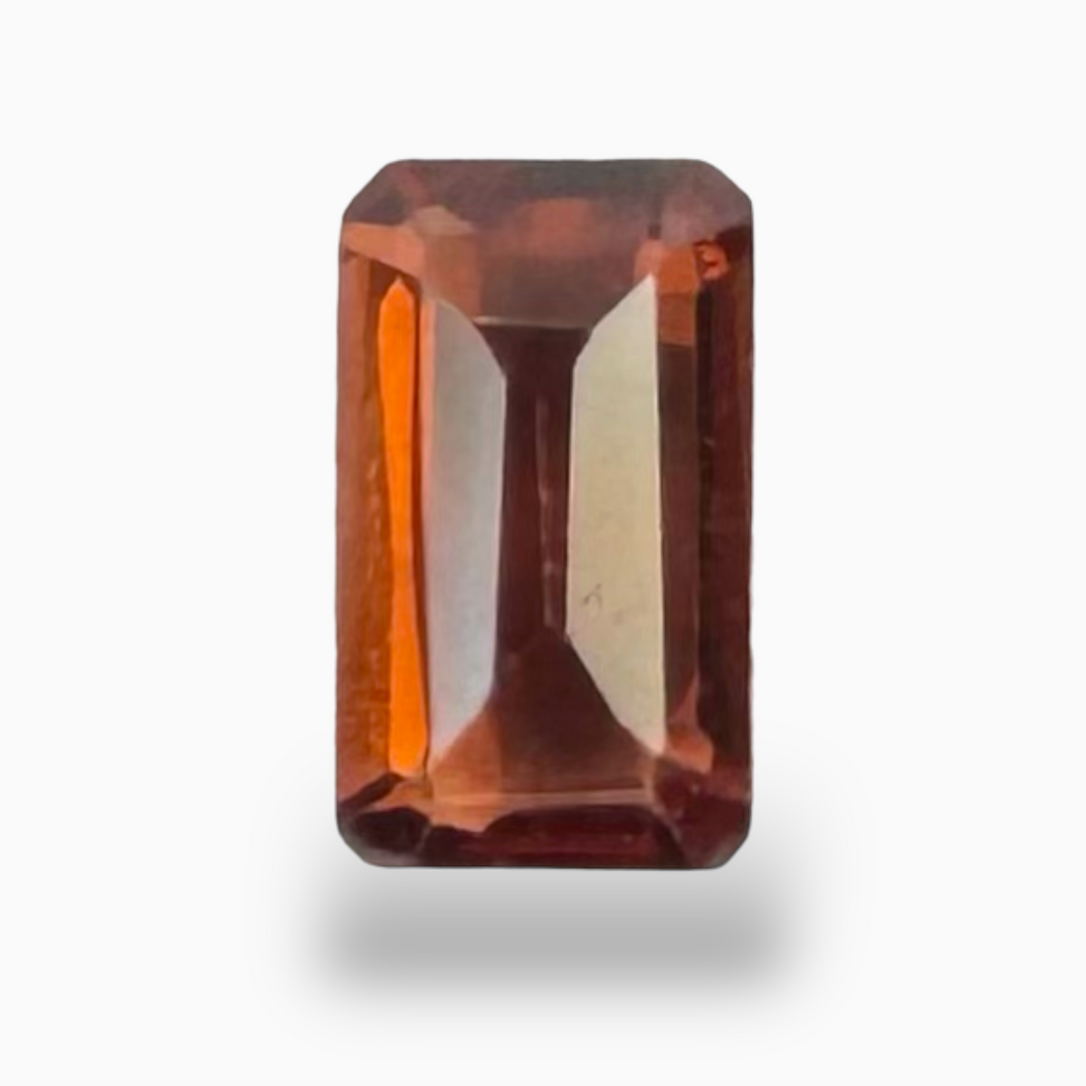 Almandine Red Garnet (Pyrope) 5x3 mm - 0.40 Carats Emerald Cut