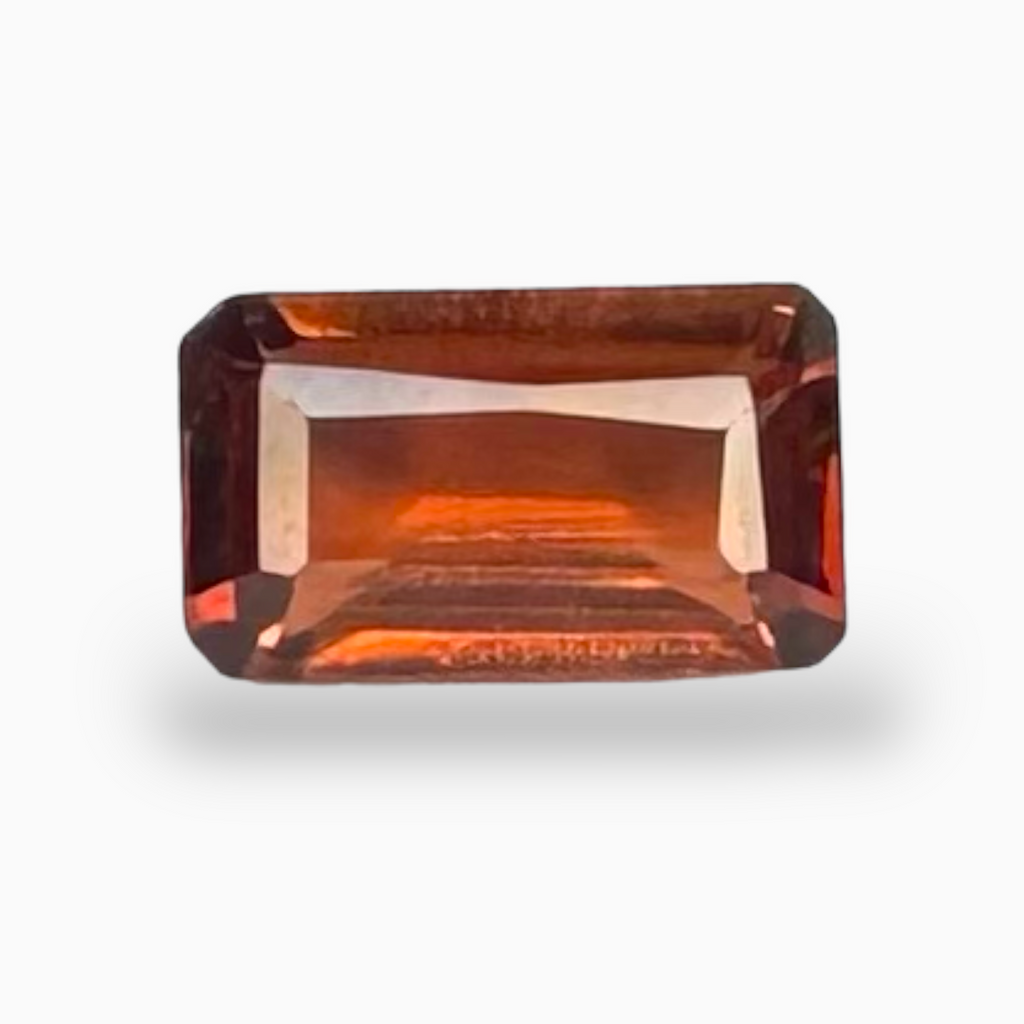Almandine Red Garnet (Pyrope) 5x3 mm - 0.40 Carats Emerald Cut