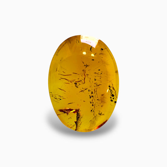 Amber Oval 5.93 Carats