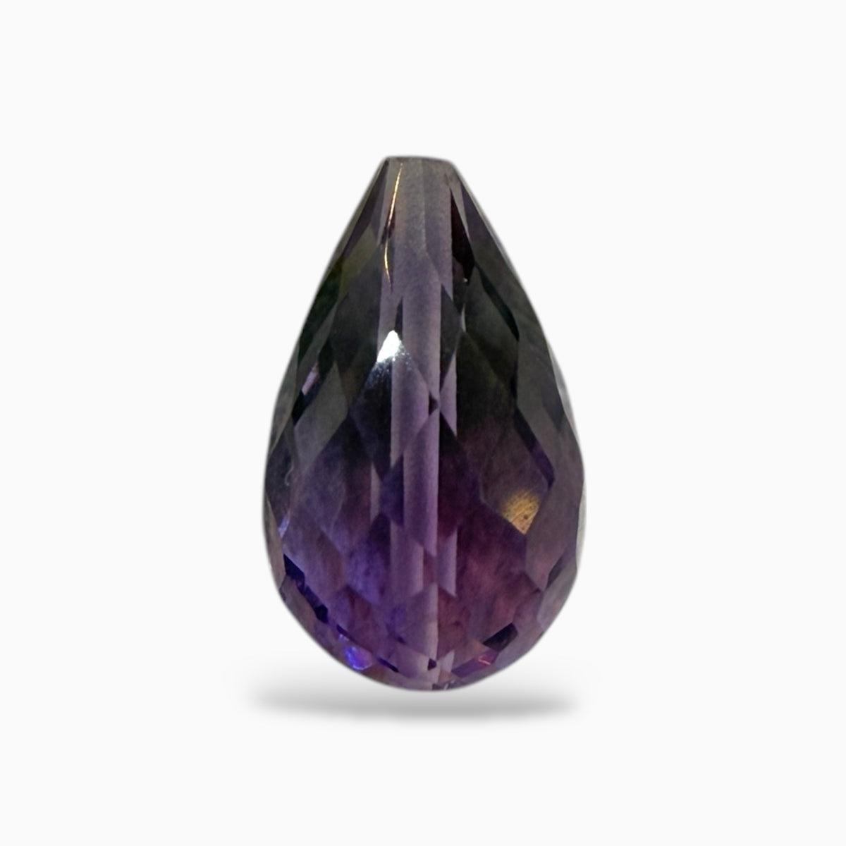 Amethyst Briolette Stone with Drill for Jewellery From 1 - 10 Carats