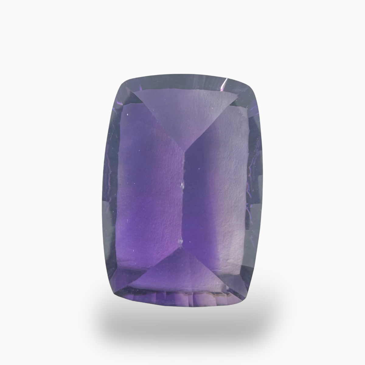 Natural Purple Amethyst Cushion Shape 18.32 Carats Size 20X12mm Laser Cut