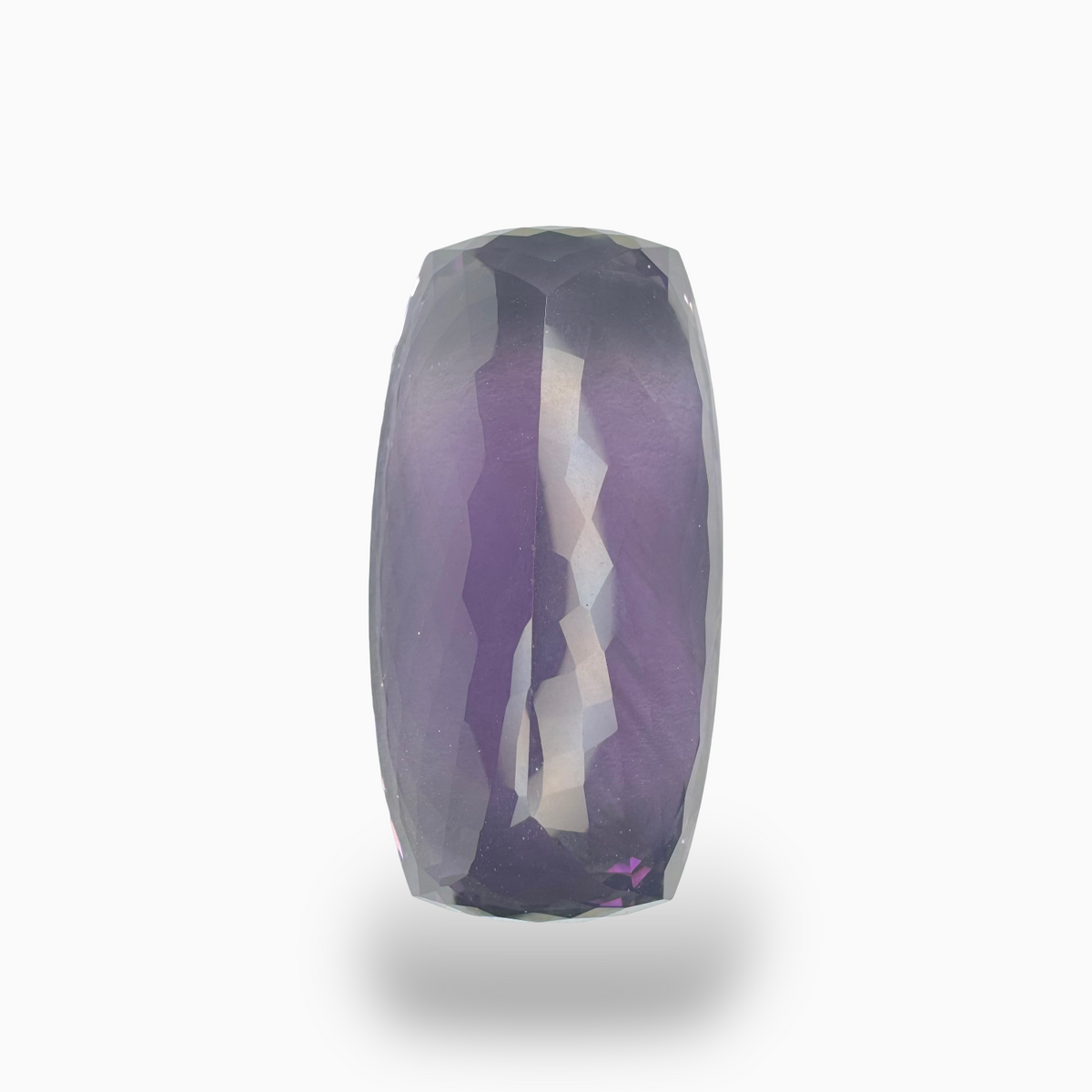 Natural Purple Amethyst Long Cushion Shape 53.5 Carats Size 32X16mm
