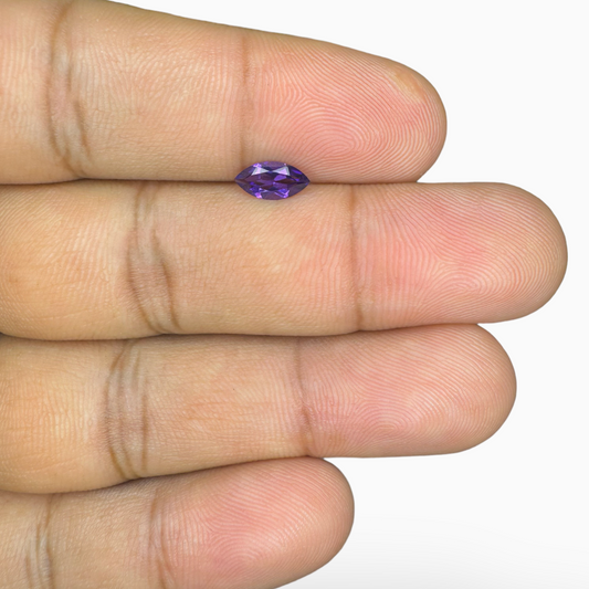 Purple Amethyst Marquise 0.50 Carats 8x4 mm