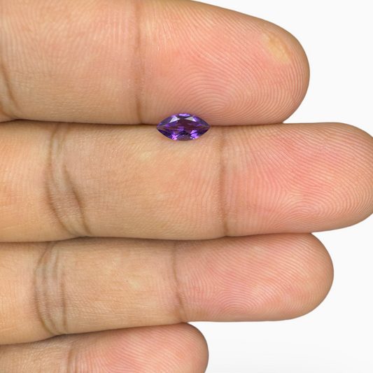 Amethyst Marquise 0.32 Carats 7x3.5 mm