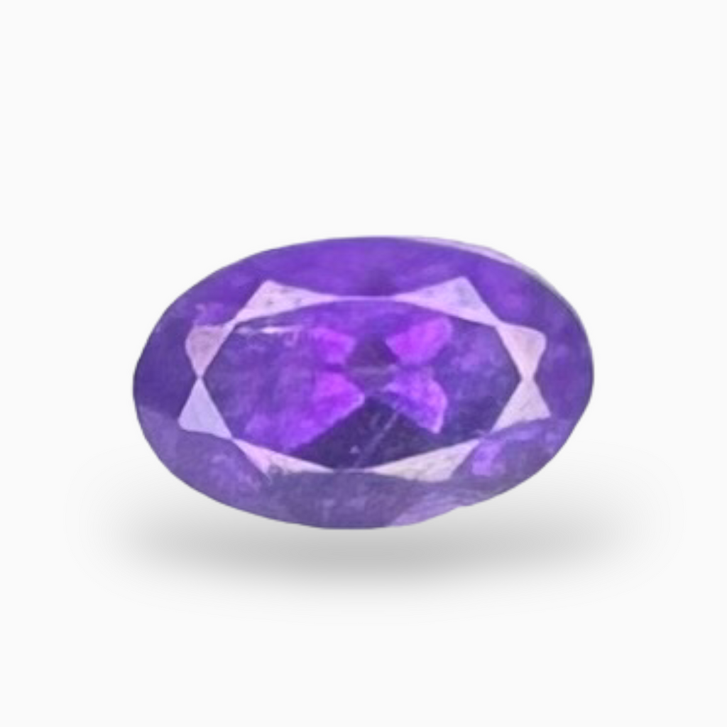Natural Purple Amethyst Oval Shape 0.33 carat 5X3mm