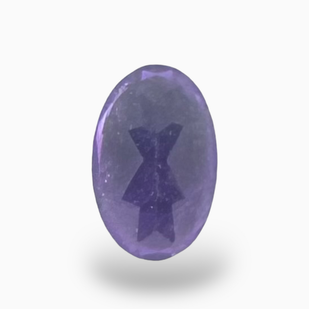 Natural Purple Amethyst Oval Shape 0.33 carat 5X3mm