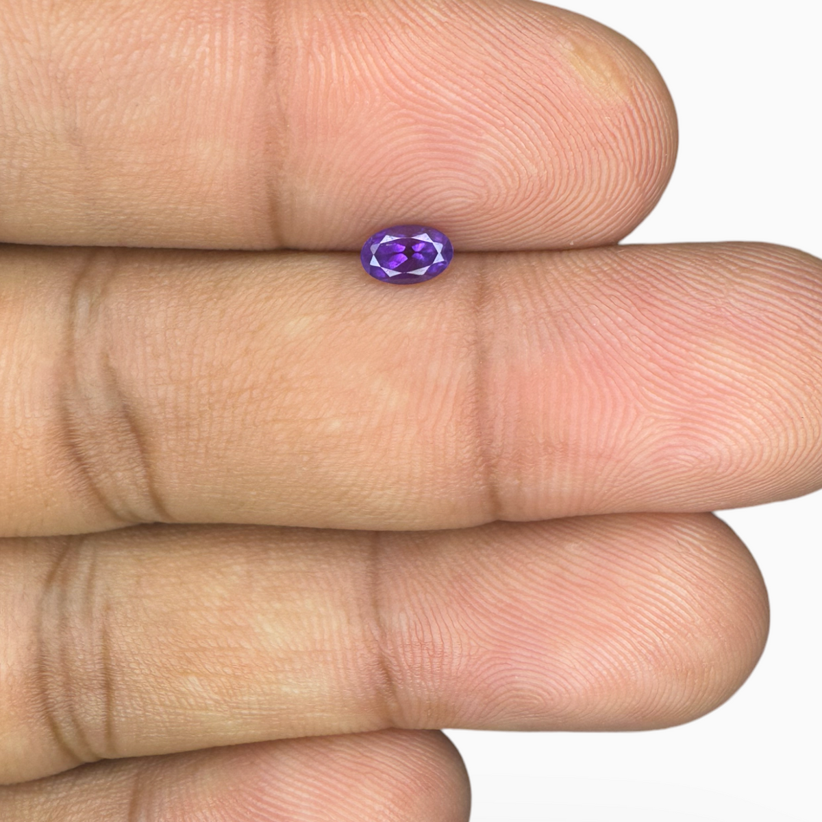 Natural Purple Amethyst Oval Shape 0.33 carat 5X3mm