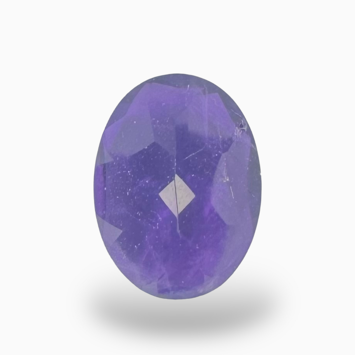 Natural Purple Amethyst Oval Shape 1.22 carat Size 8X6mm