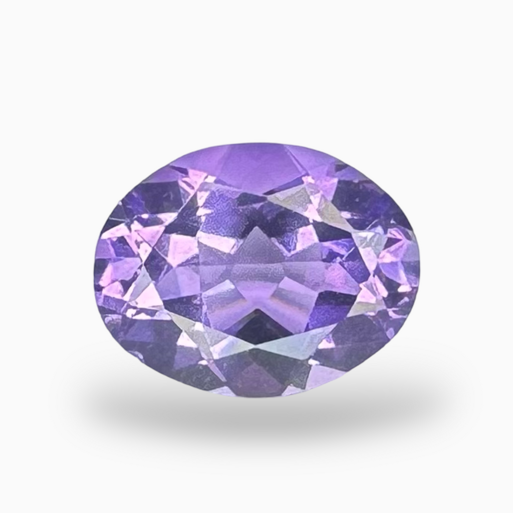 Natural Purple Amethyst Oval Shape 1.47 carat Size 9X7mm