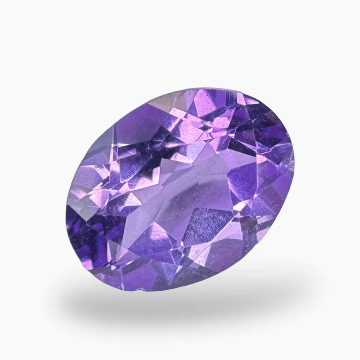 Natural Purple Amethyst Oval Shape 1.47 carat Size 9X7mm