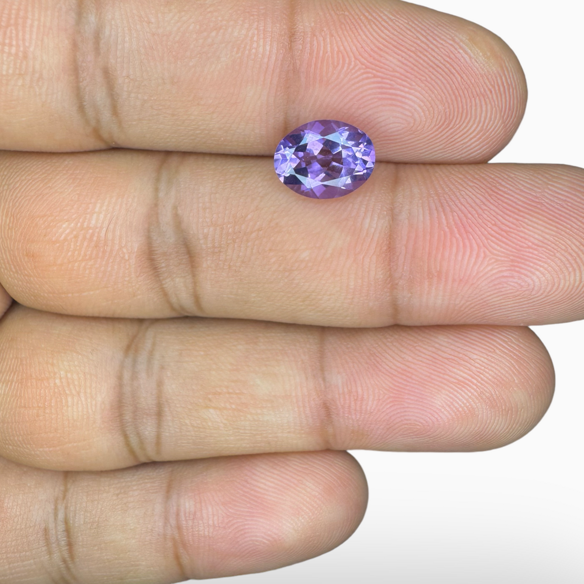 Natural Purple Amethyst Oval Shape 1.47 carat Size 9X7mm