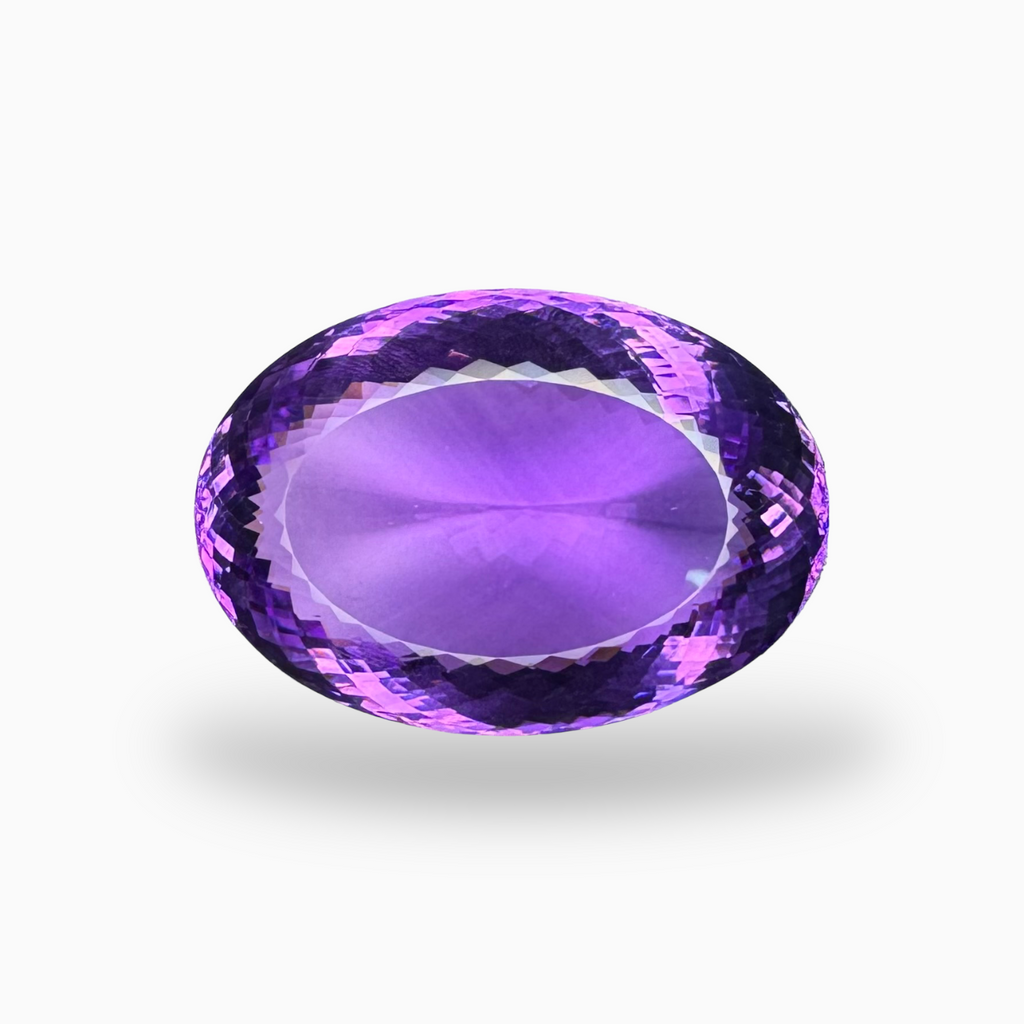 Natural Purple Amethyst Oval Shape 199.72 Carats Big Size 48.3X33.8mm