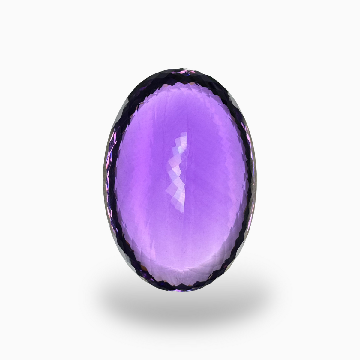 Natural Purple Amethyst Oval Shape 199.72 Carats Big Size 48.3X33.8mm