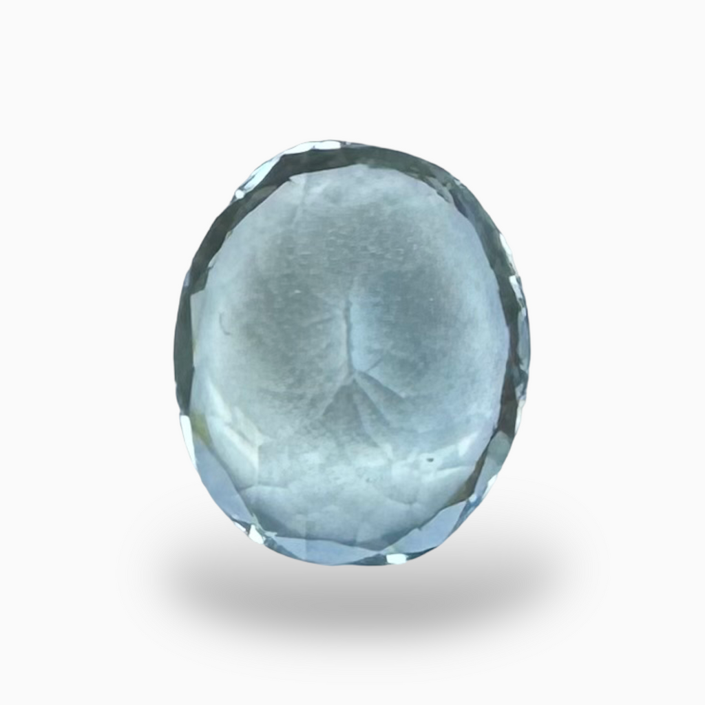 Natural Aquamarine Stone 2.13 Carats SkyBlue Color Oval Shape Size 9X8mm