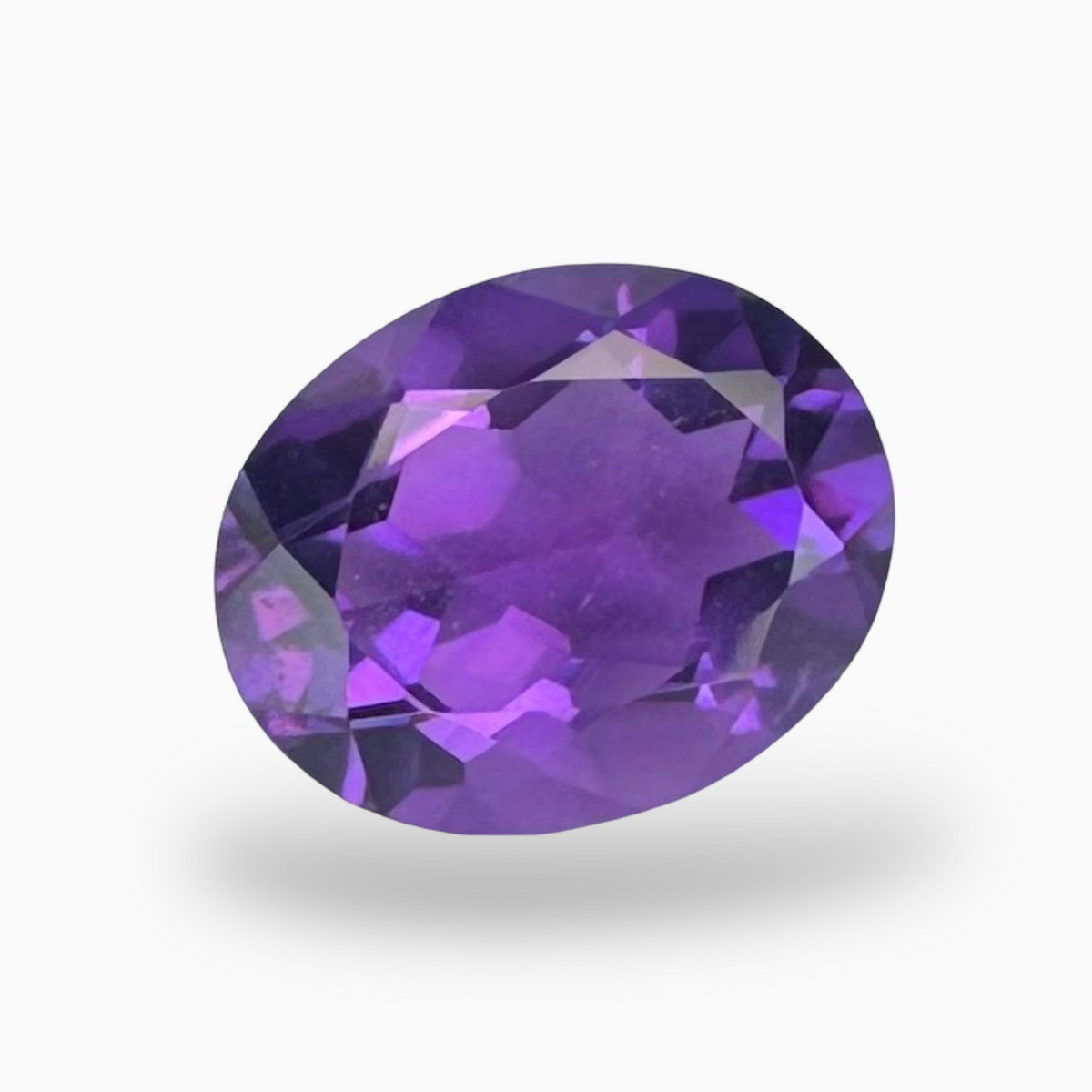 Natural Purple Amethyst Oval Shape 2.23 carat Size 10X8mm