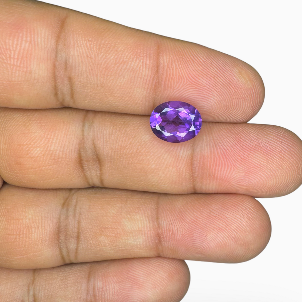Natural Purple Amethyst Oval Shape 2.23 carat Size 10X8mm