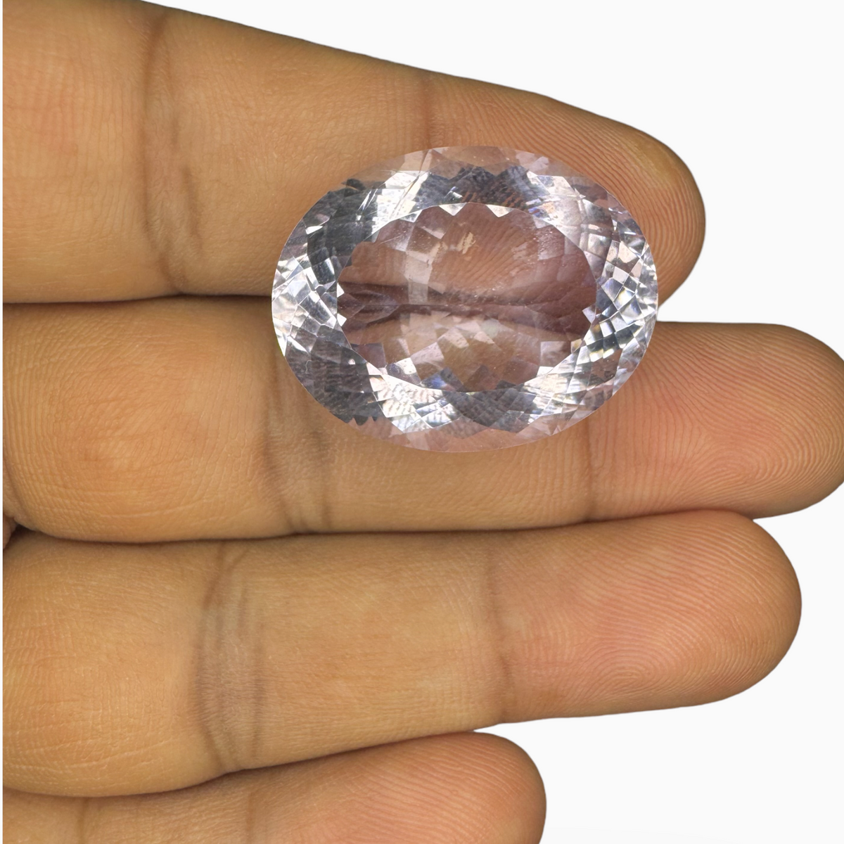 Natural Pink Amethyst Oval Shape 37.7 carat Size 25X20mm