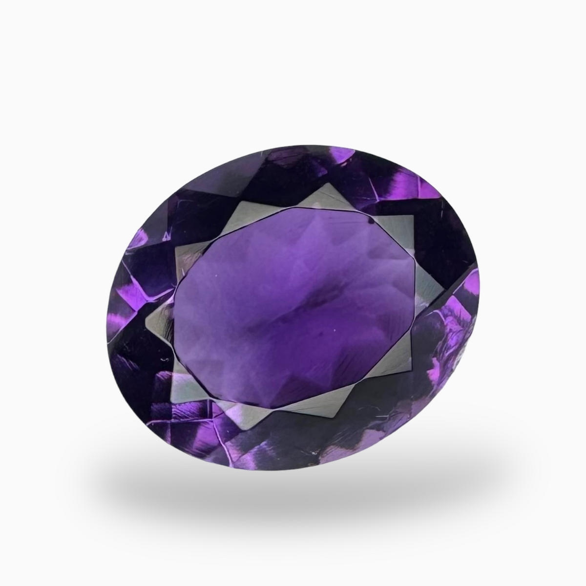 Natural Purple Amethyst Oval Shape 4.05 carat Size 12X10mm