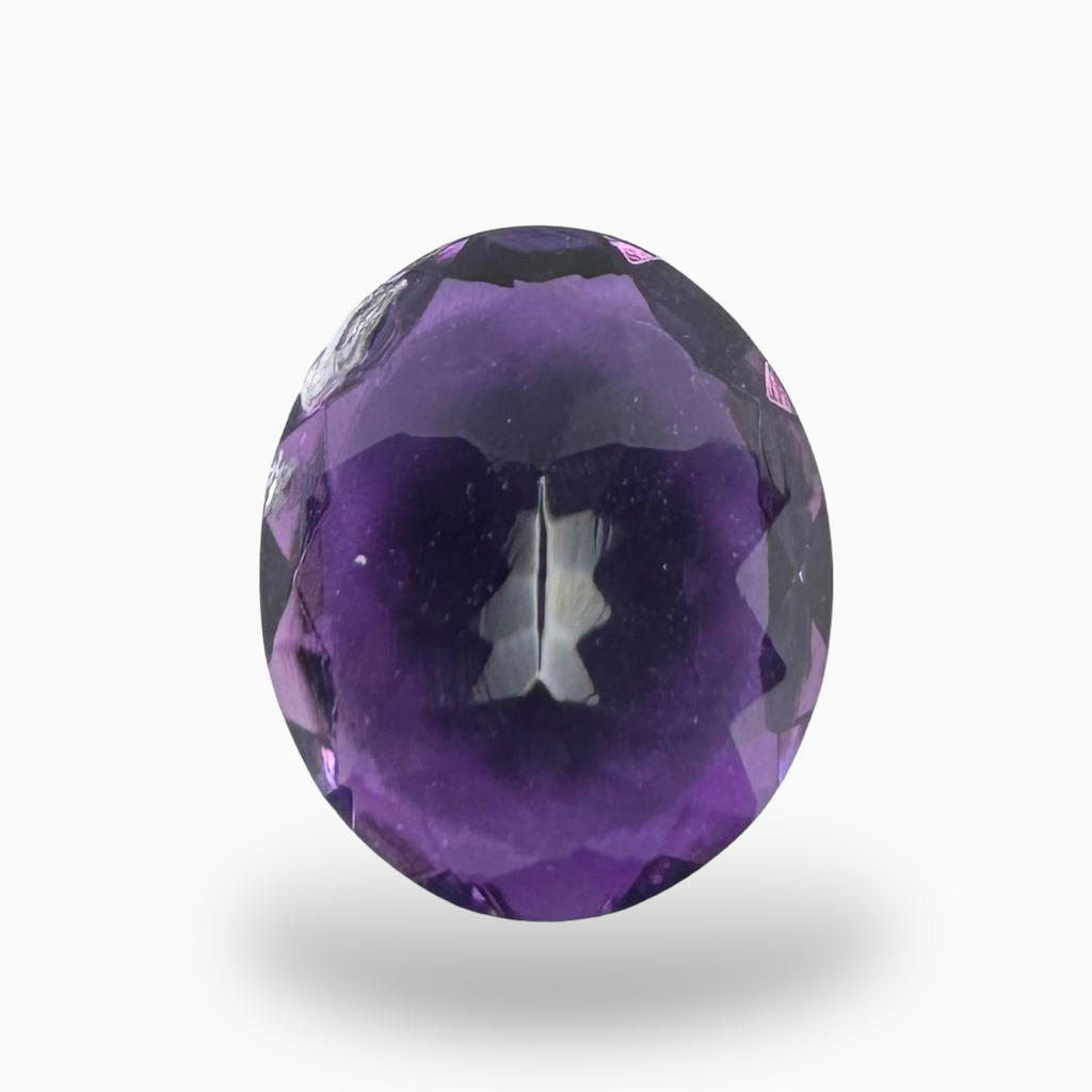 Natural Purple Amethyst Oval Shape 4.05 carat Size 12X10mm