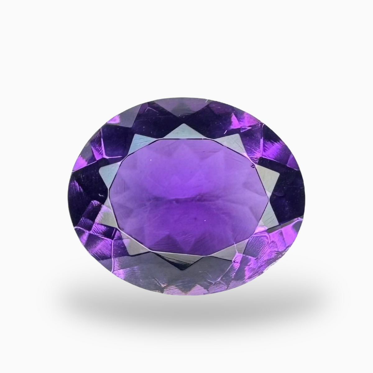 Natural Purple Amethyst Oval Shape 4.05 carat Size 12X10mm