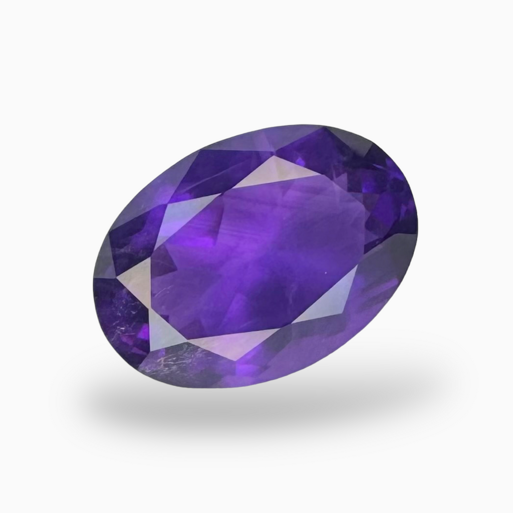 Natural Purple Amethyst Oval Shape 4.20 carat Size 13X9mm