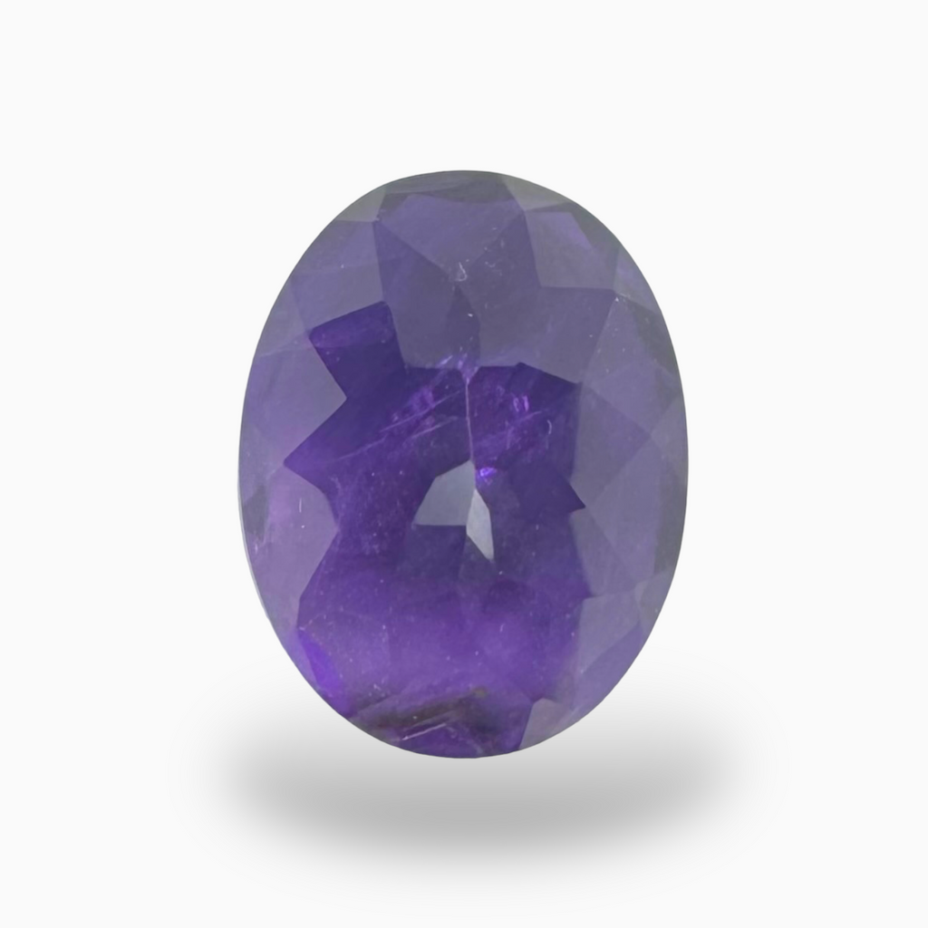 Natural Purple Amethyst Oval Shape 4.71 carat Size 12.5X10mm