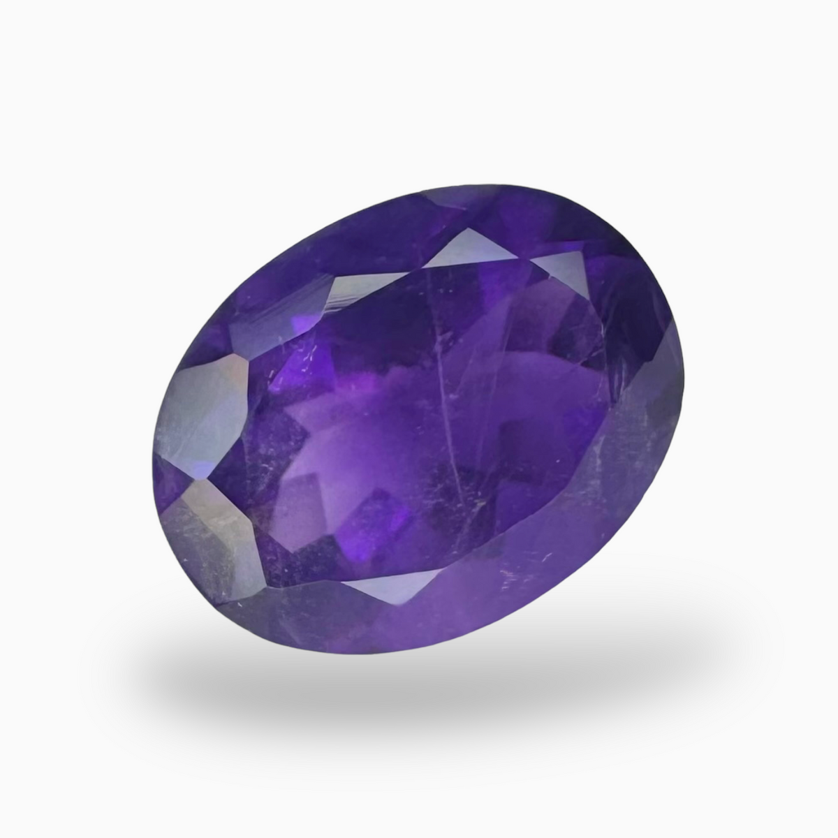 Natural Purple Amethyst Oval Shape 4.71 carat Size 12.5X10mm