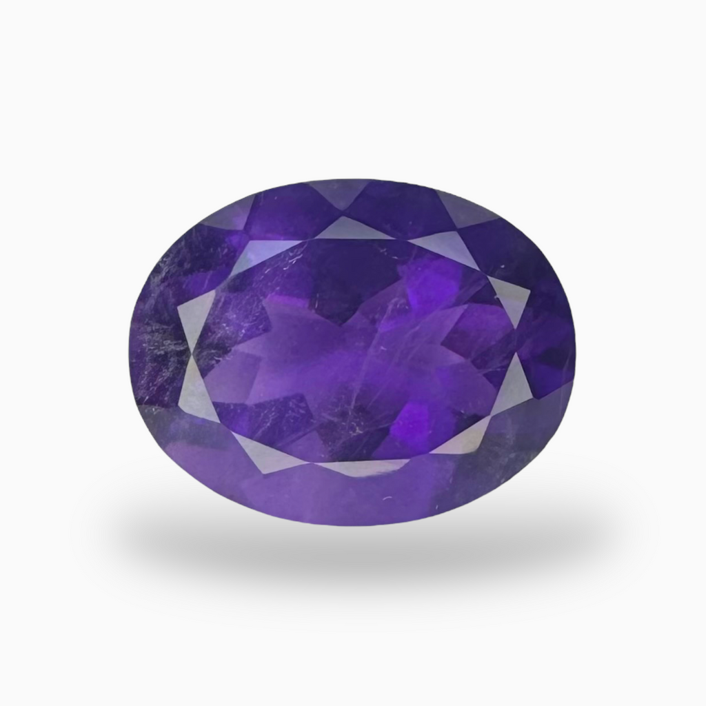 Natural Purple Amethyst Oval Shape 4.71 carat Size 12.5X10mm