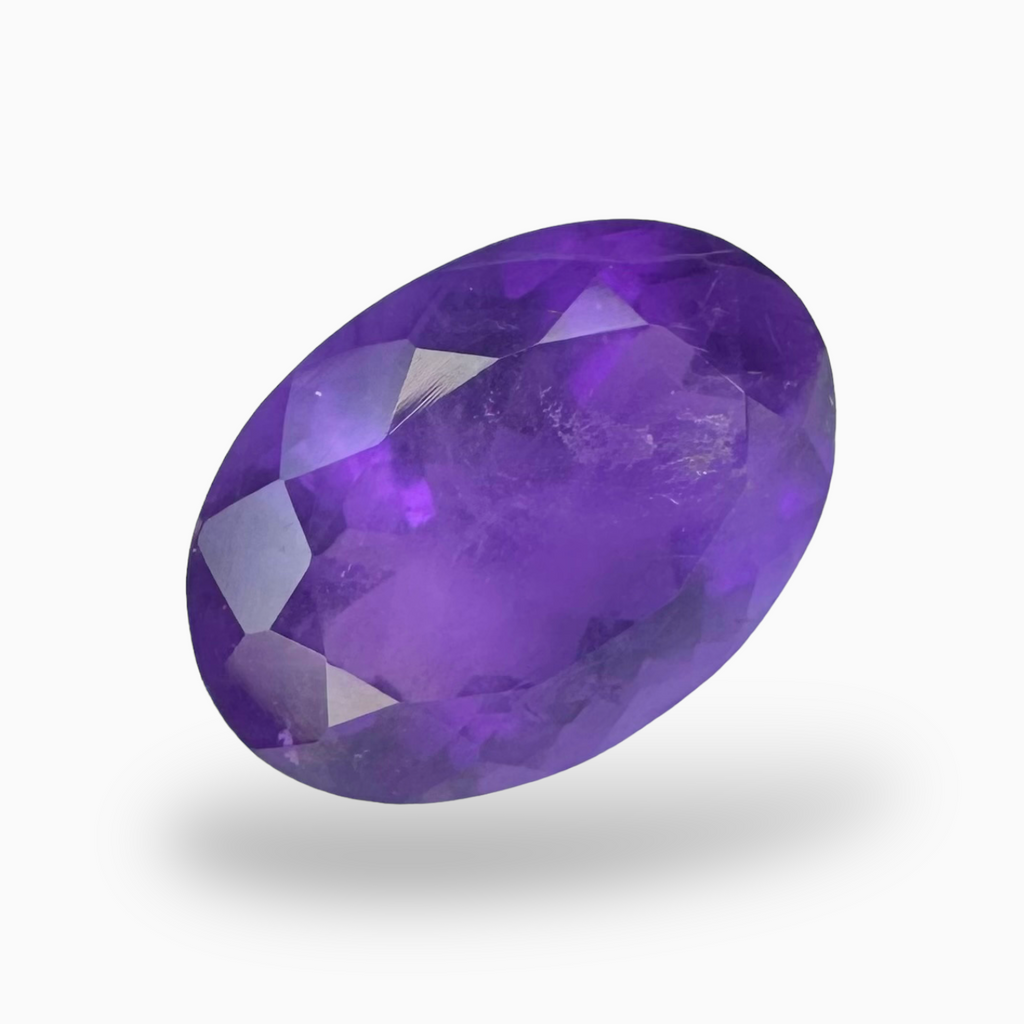 Natural Purple Amethyst Oval Shape 5.44 carat Size 14X10mm