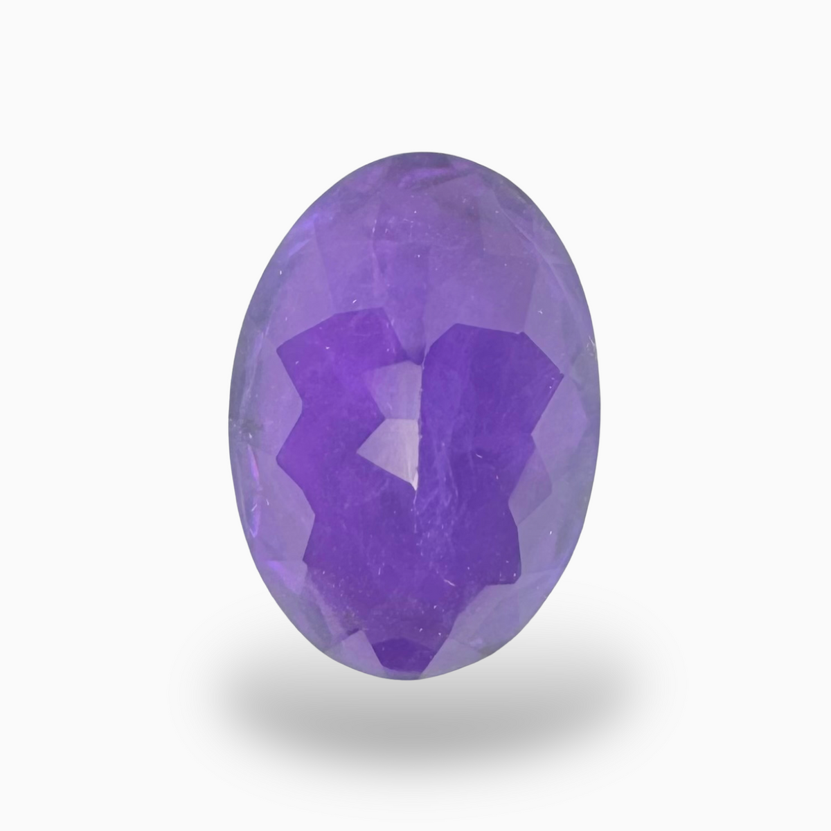 Natural Purple Amethyst Oval Shape 5.44 carat Size 14X10mm