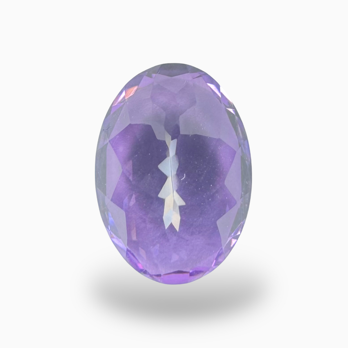 Natural Purple Amethyst Oval Shape 5.48 carat Size 14X10mm