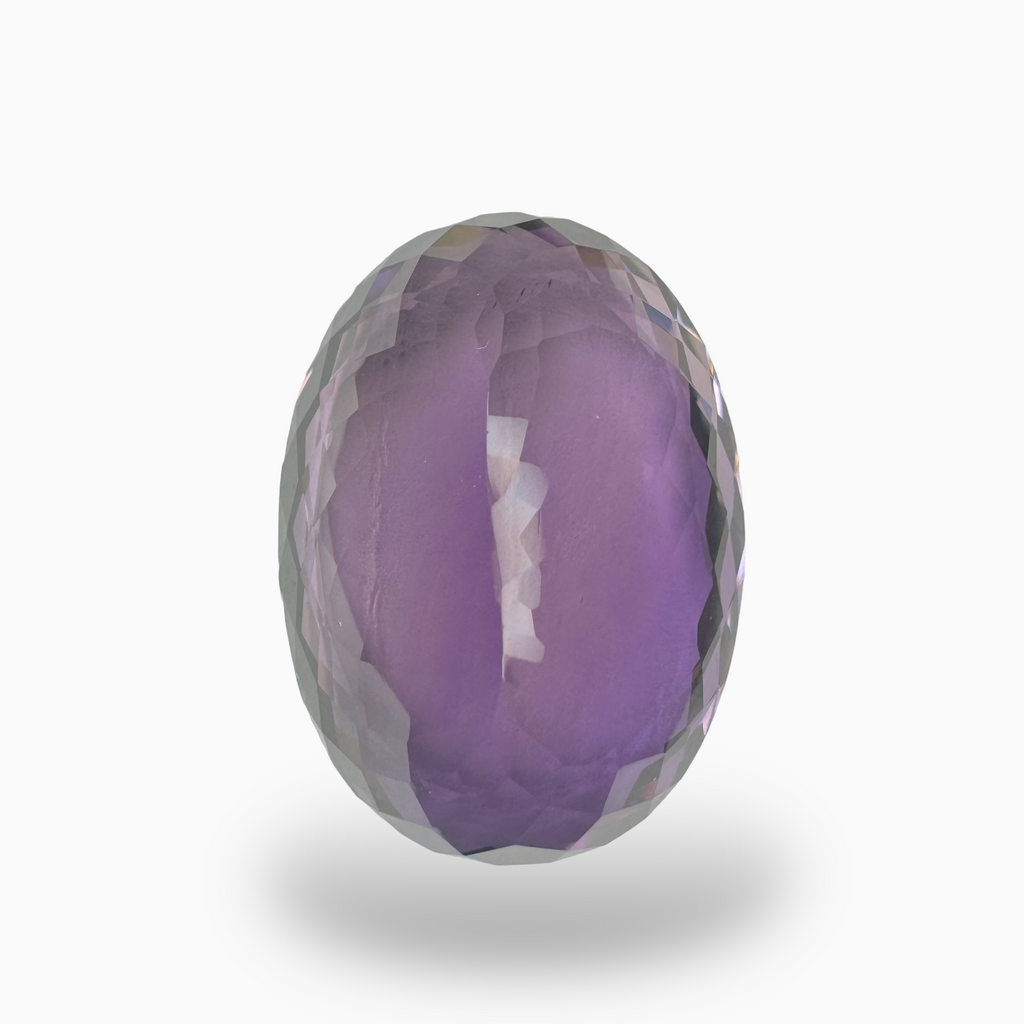 Natural Purple Amethyst Oval Shape 53.19 Carats Big Size