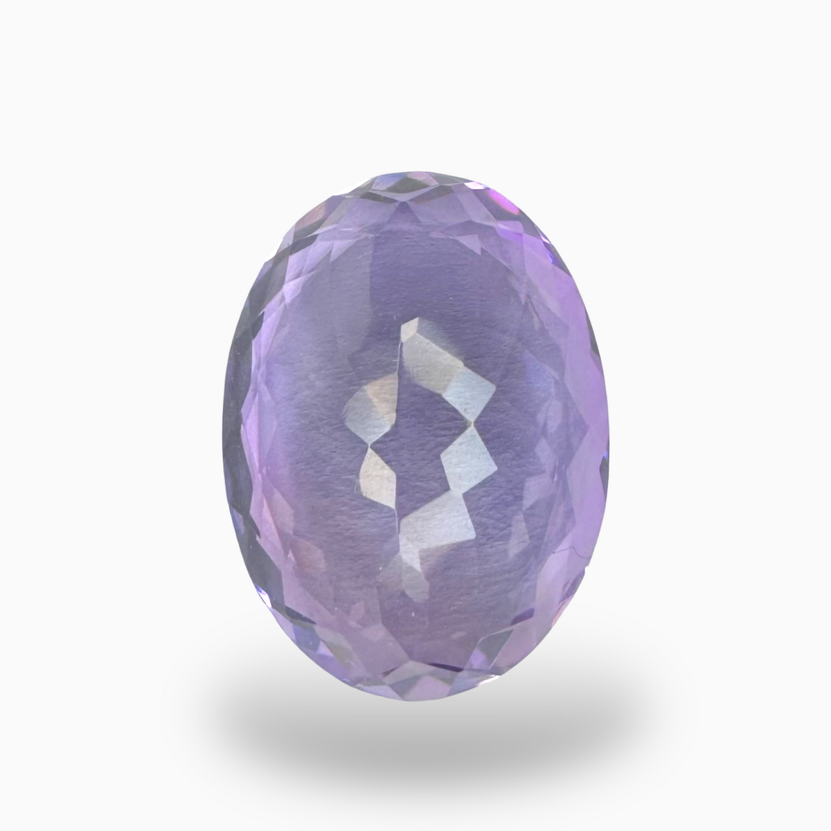 Natural Pink Amethyst Oval Shape 6.4 Carats 15X11mm