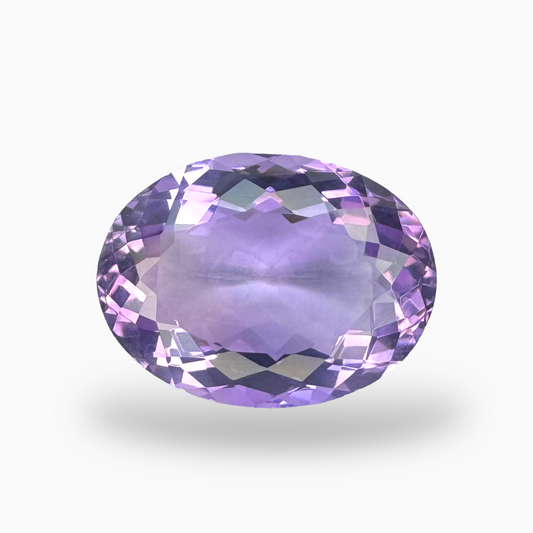 Natural Pink Amethyst Oval Shape 6.4 Carats 15X11mm