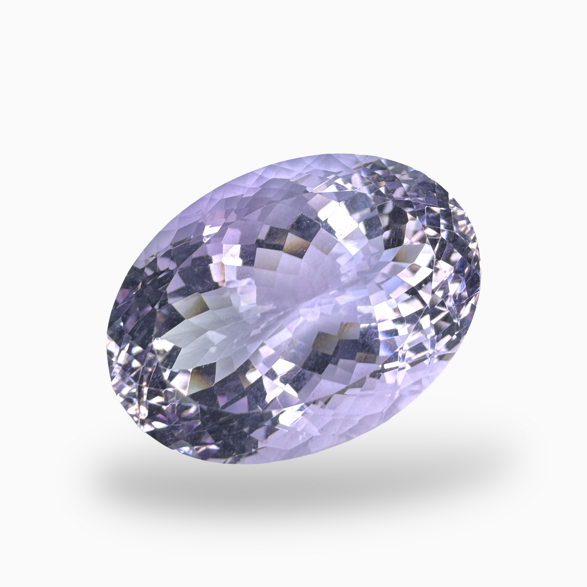 Natural Pink Amethyst Oval Shape 61.5 Carats Size 30X15mm