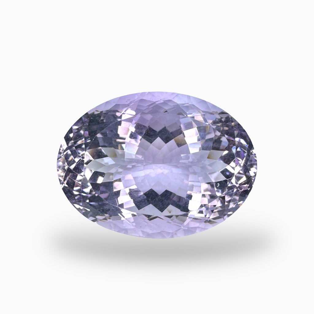 Natural Pink Amethyst Oval Shape 61.5 Carats Size 30X15mm