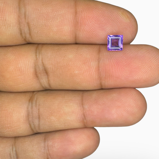 Purple Amethyst Princess 5x5 mm 0.80 Carats