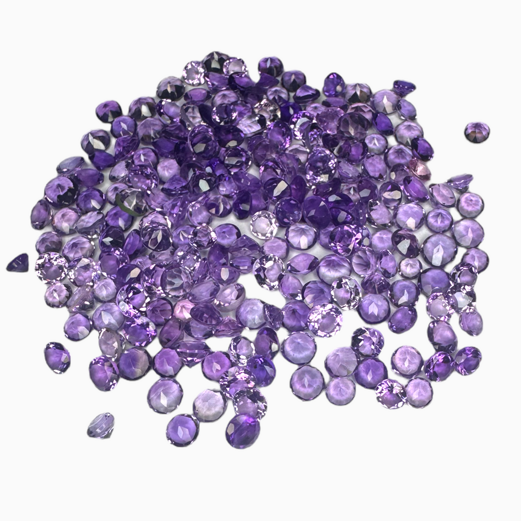 Amethyst Stone Round 0.23 carat 3mm Buy Online