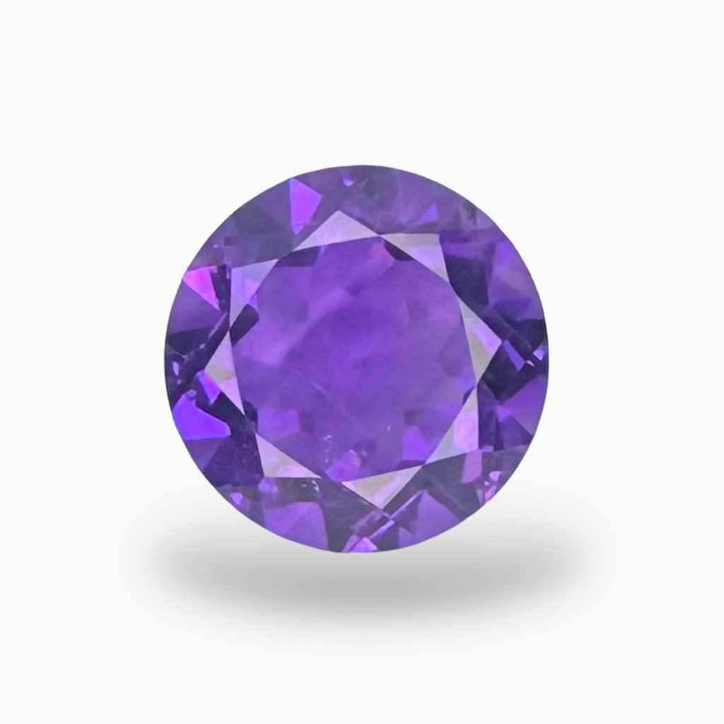 Natural Purple Amethyst Round 2.78 Carat 9X9mm