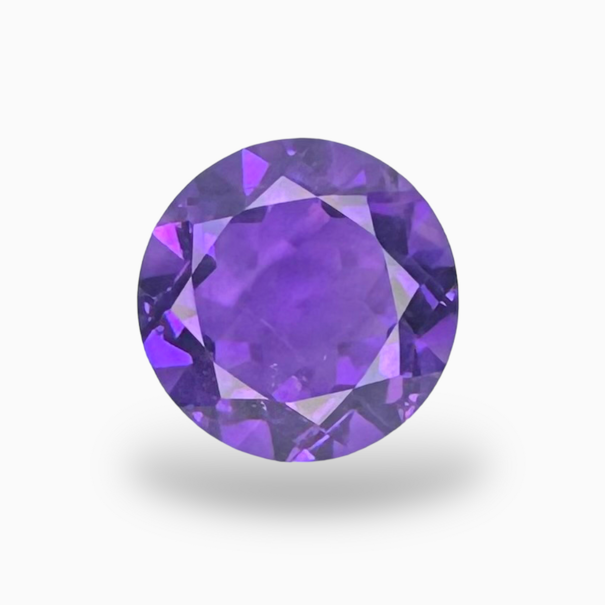 Natural Purple Amethyst Round 2.78 Carat 9X9mm