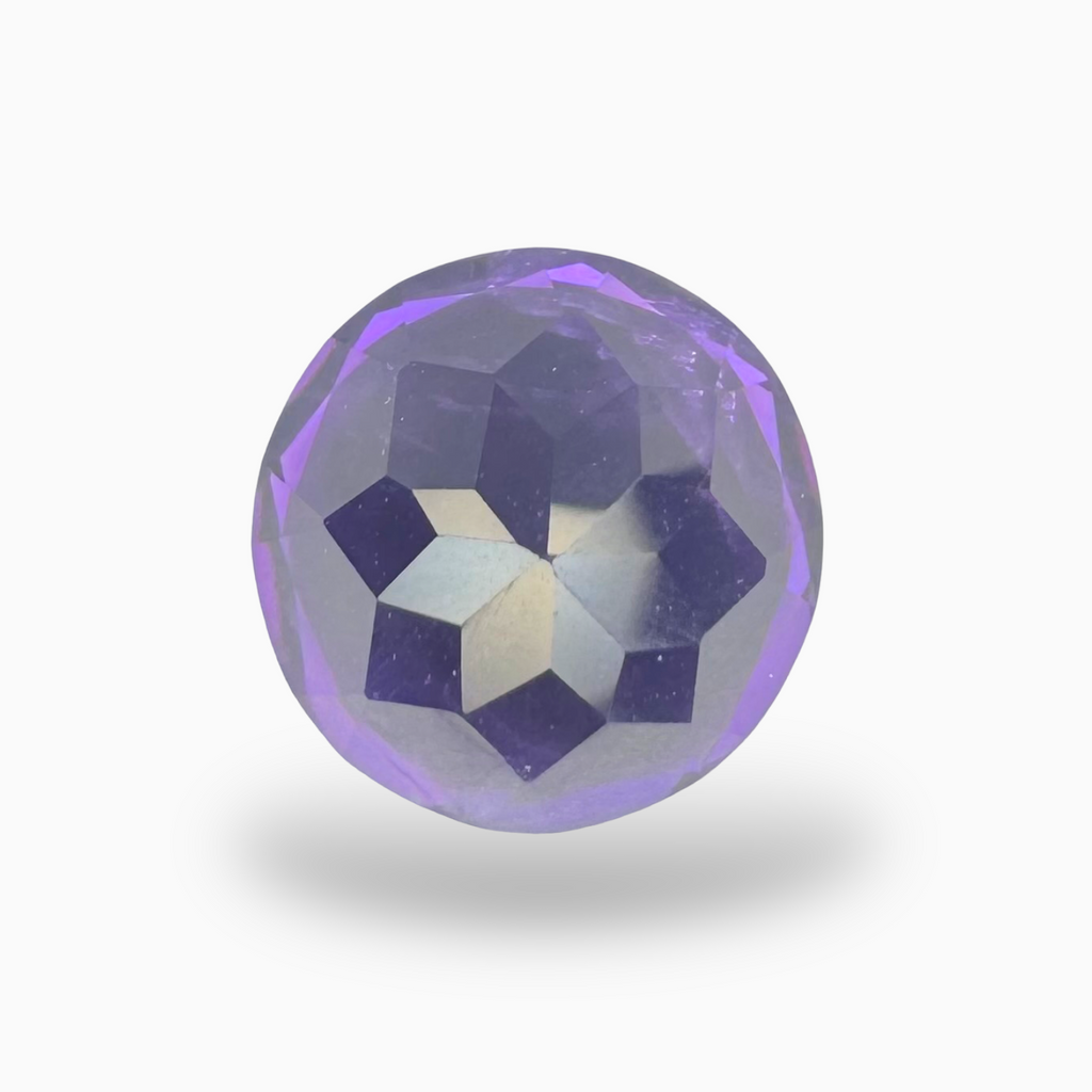 Natural Purple Amethyst Round 2.78 Carat 9X9mm