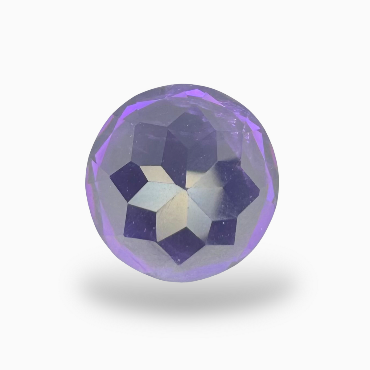 Natural Purple Amethyst Round 2.78 Carat 9X9mm