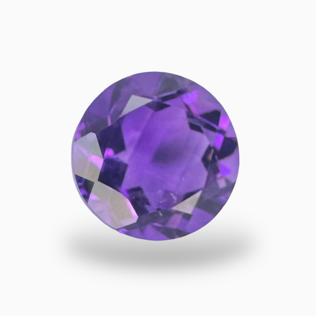 Natural Purple Amethyst Round 2.78 Carat 9X9mm