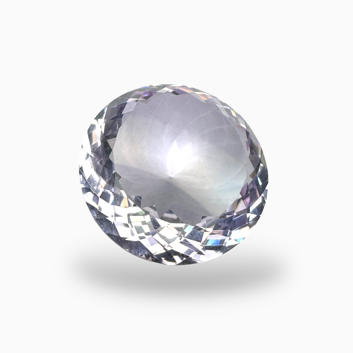 Natural Pink Amethyst Round Shape 41.60 carat Stone Size 24X24mm