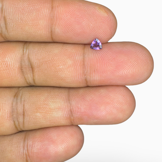 Buy 100% Natural Amethyst Trilliant 0.15 Carats 4 mm